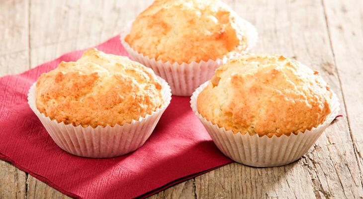 A karantén idején készíts kókuszos-banános muffin Bögrés Kókuszos-banános muffin recept